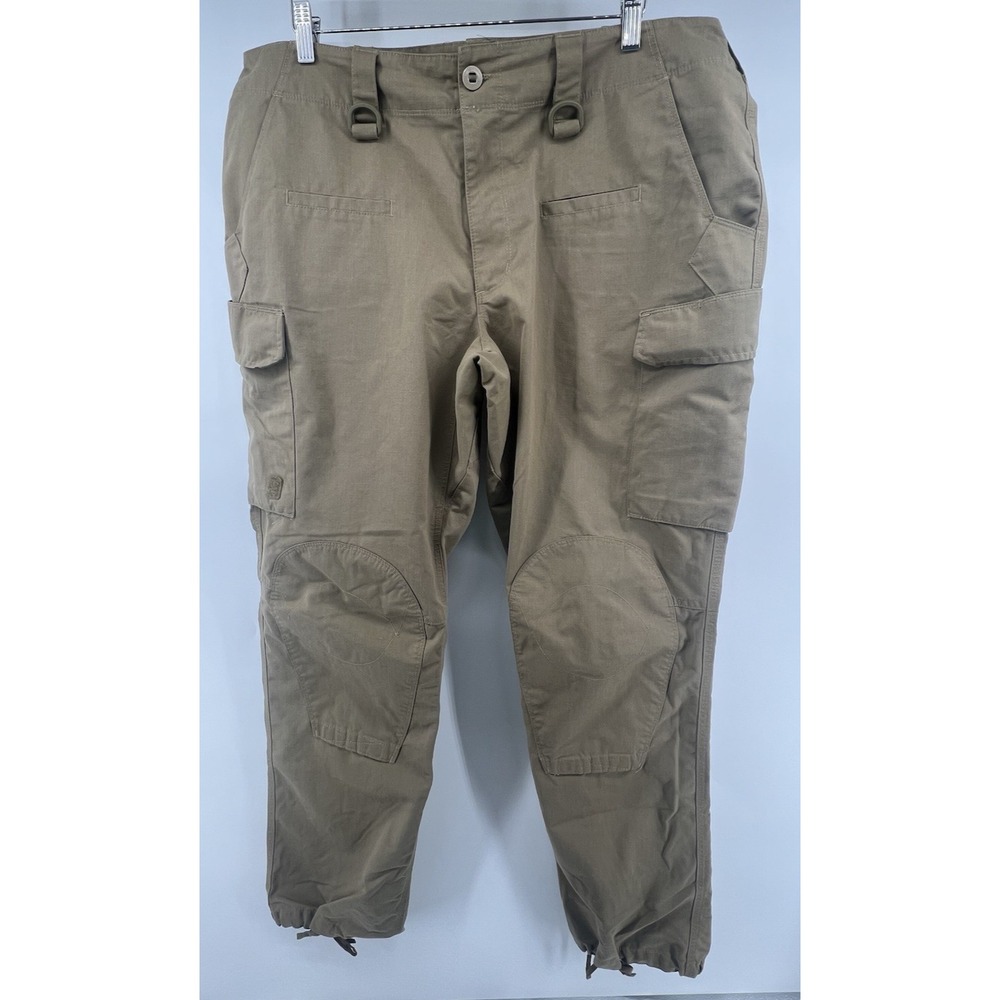 Triple Aught Design Force 10 Rip Stop Cargo Pants Tagged 38/32 Actual 40/32 HOLE